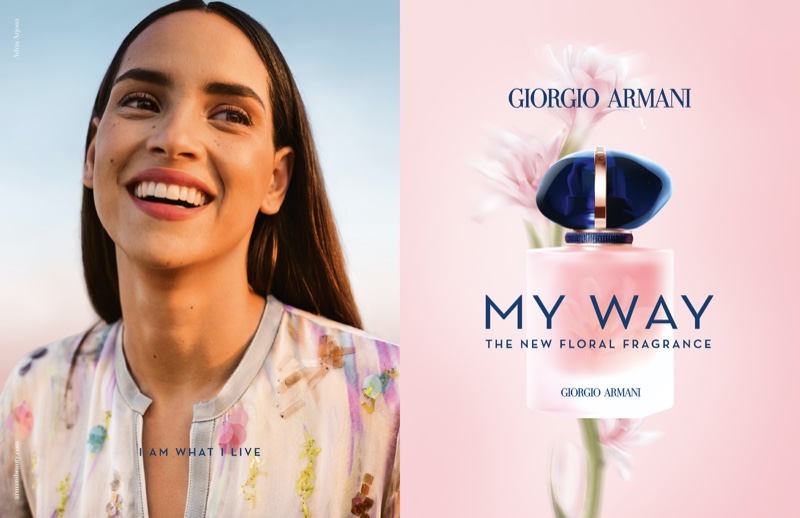 Giorgio Armani My Way Floral Fragrance Ad Campaign